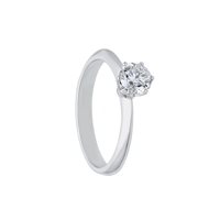 Anello Babila Milano Donna Forever in Oro bianco Diamante BBA17025B